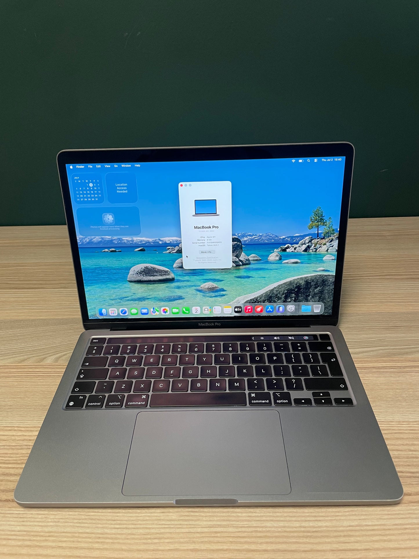 MacBook Pro M1 256GB - Space Grey (Pre-owned | B-Grade)