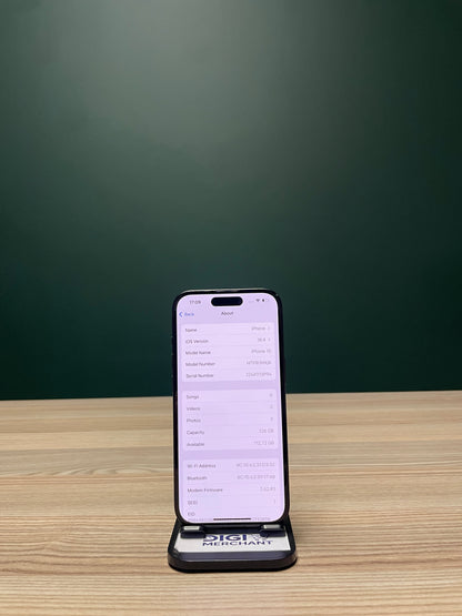 iPhone 15 128GB - Black (Pre-owned | B-Grade)