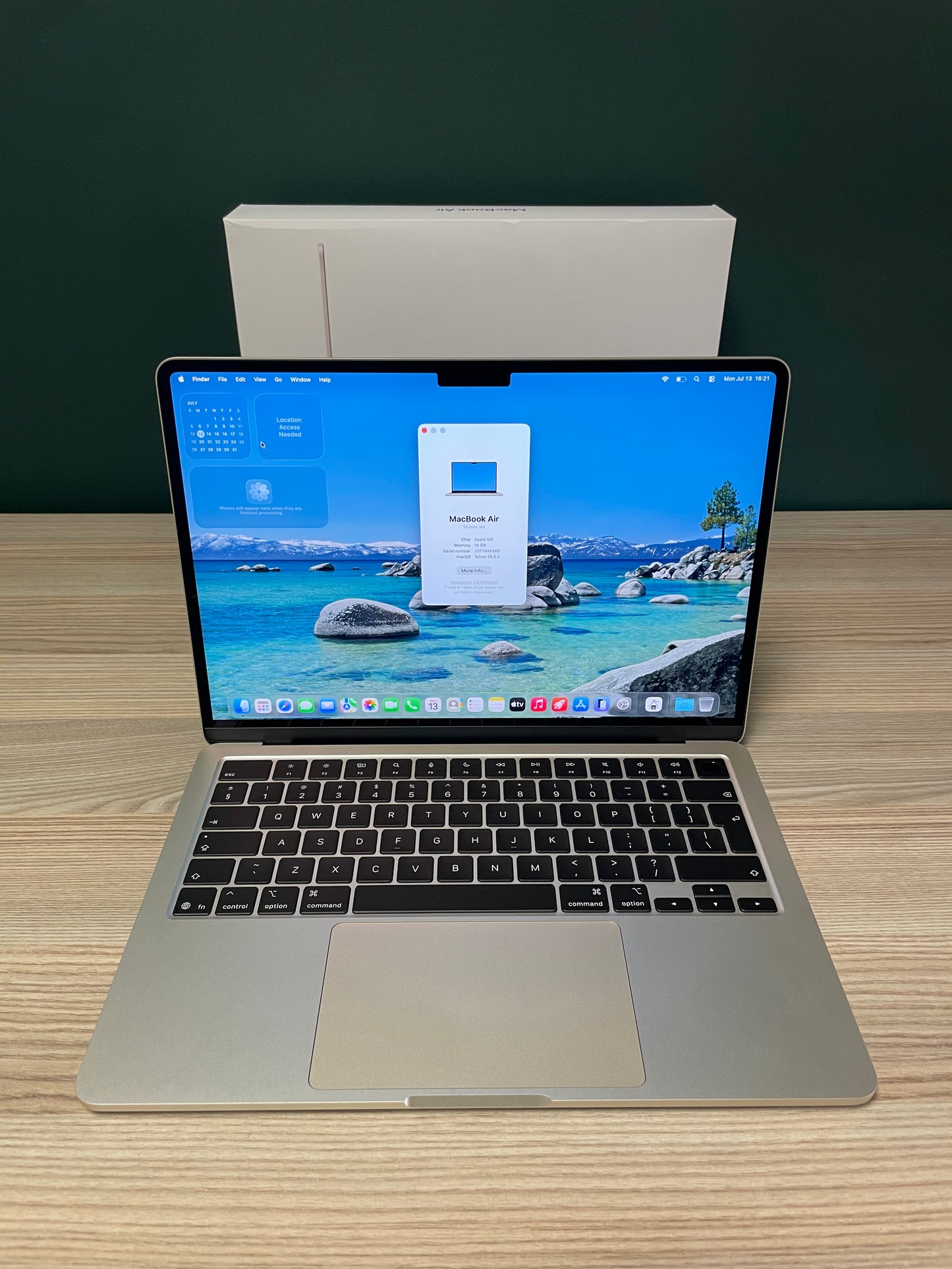 MacBook Air 13-inch | M5 Chip | 512GB | 16GB - Starlight (Pre-owned | A-Grade Pristine)
