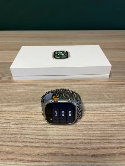 Apple Watch Ultra 3 Natural Titanium Case With Milanese Loop (Pre-owned | A-Grade)