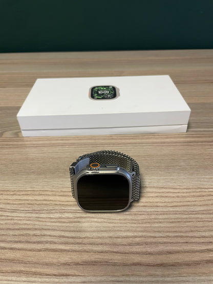 Apple Watch Ultra 3 Natural Titanium Case With Milanese Loop (Pre-owned | A-Grade)