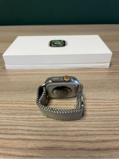 Apple Watch Ultra 3 Natural Titanium Case With Milanese Loop (Pre-owned | A-Grade)
