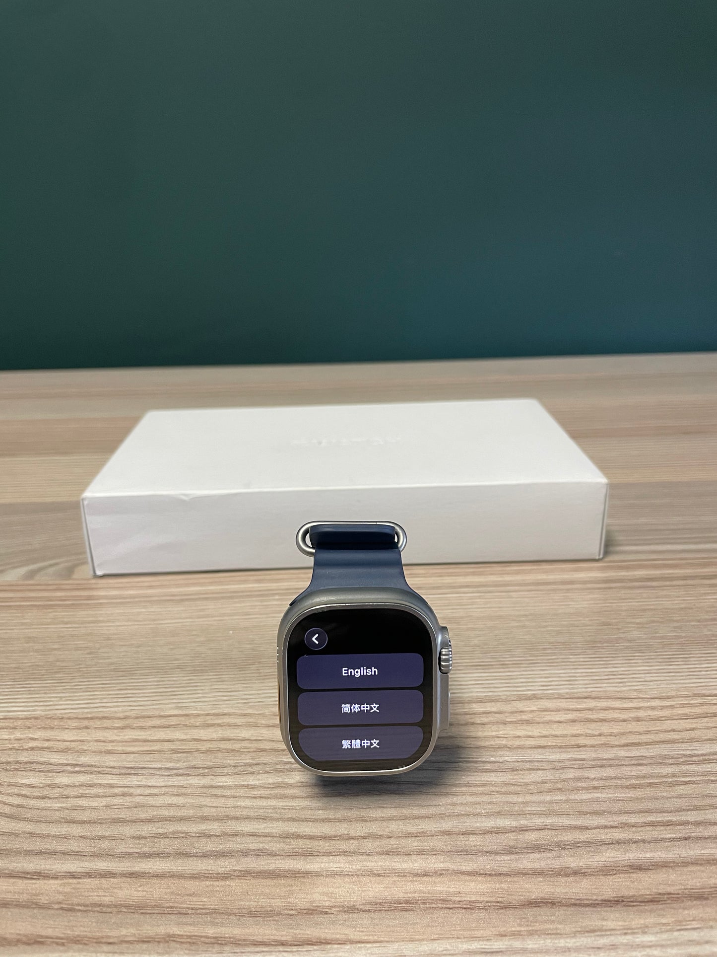 Apple Watch Ultra 2 Titanium Case With Blue Ocean Band (Pre-owned | B-Grade)
