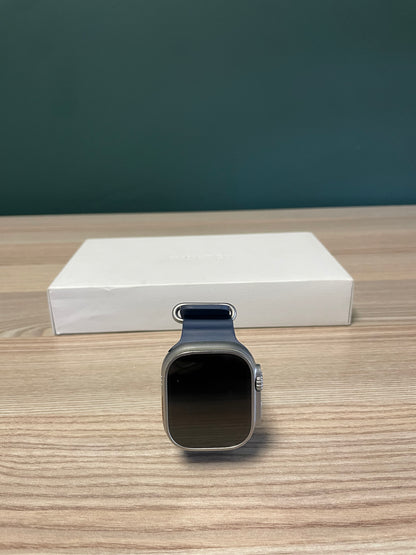 Apple Watch Ultra 2 Titanium Case With Blue Ocean Band (Pre-owned | B-Grade)