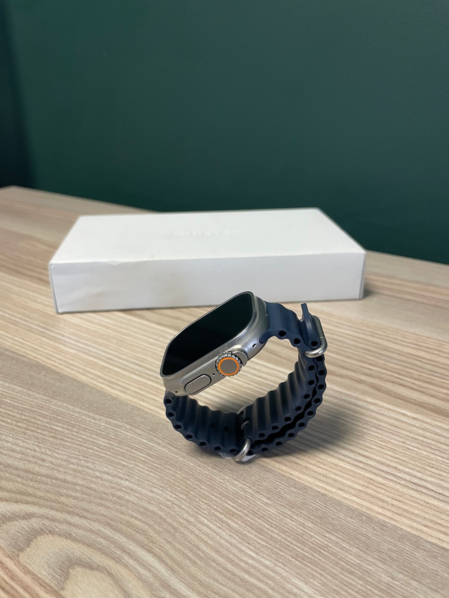 Apple Watch Ultra 2 Titanium Case With Blue Ocean Band (Pre-owned | B-Grade)