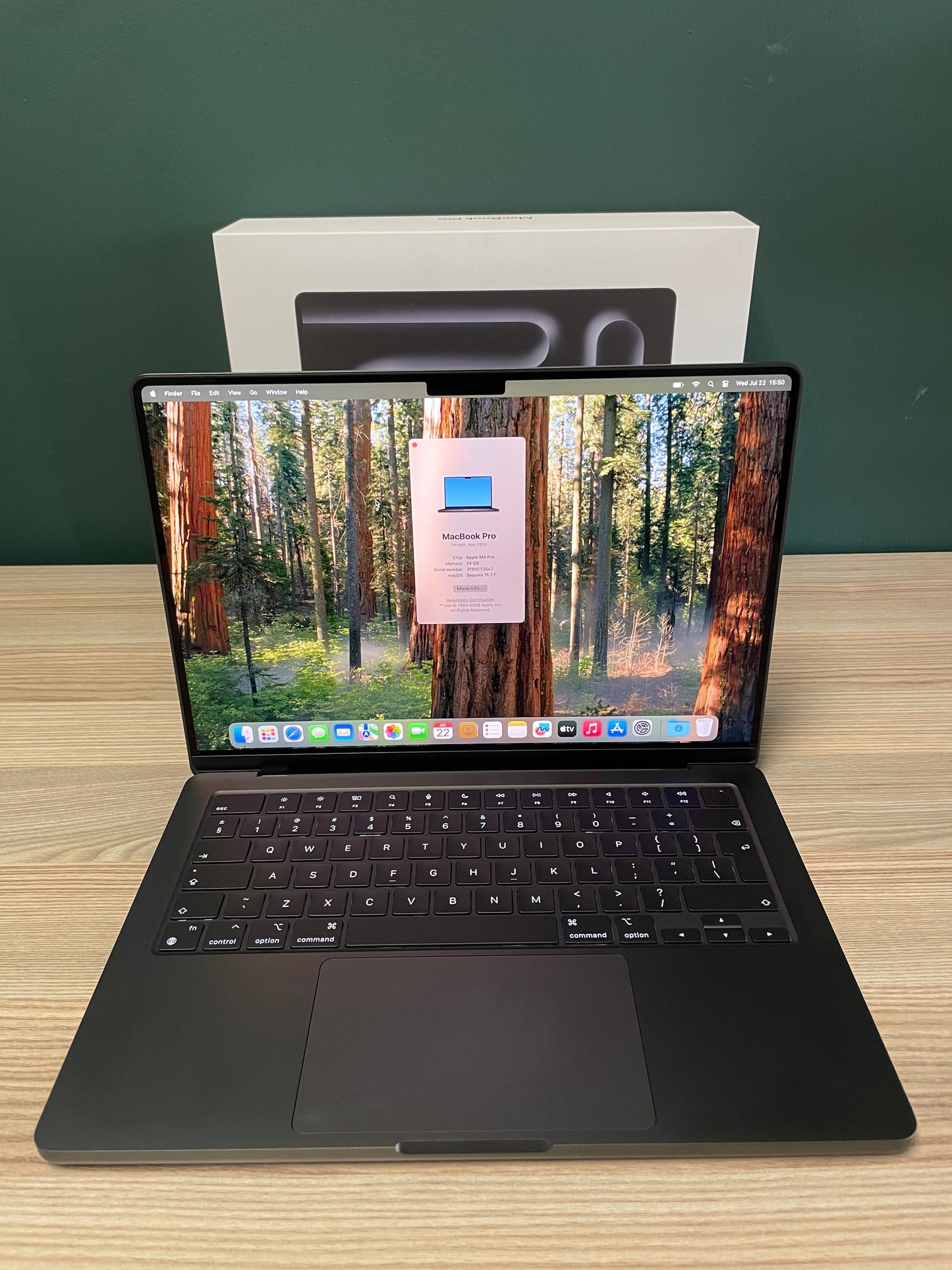 MacBook Pro 14-inch With M4 Pro Chip 512GB | 24GB - Space Black (Pre-owned | A-Grade Pristine)