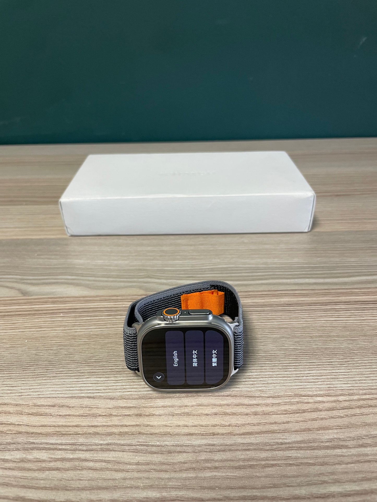 Apple Watch Ultra Titanium Case With Black Trail Loop (Pre-owned | B-Grade)