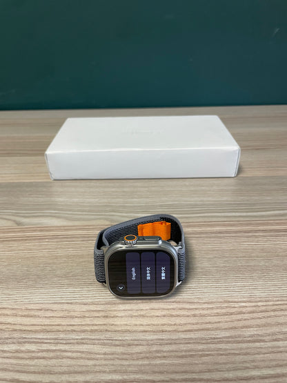 Apple Watch Ultra Titanium Case With Black Trail Loop (Pre-owned | B-Grade)