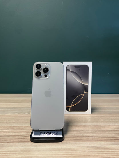 iPhone 16 Pro Max 256GB - Natural Titanium (Pre-owned | B-Grade)