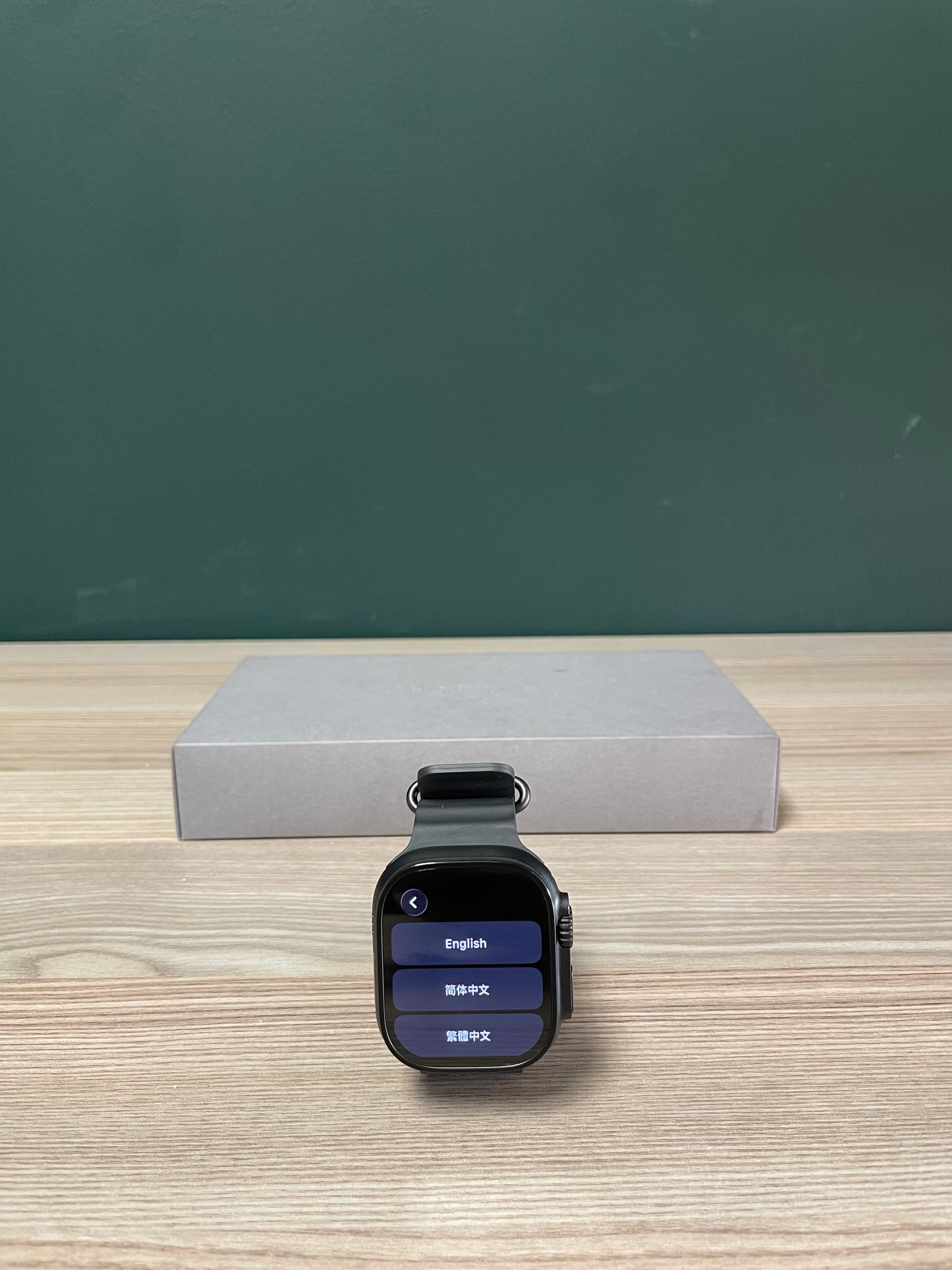 Apple Watch Ultra 3 Black Titanium Case With Black Ocean Band (Pre-owned | A-Grade)