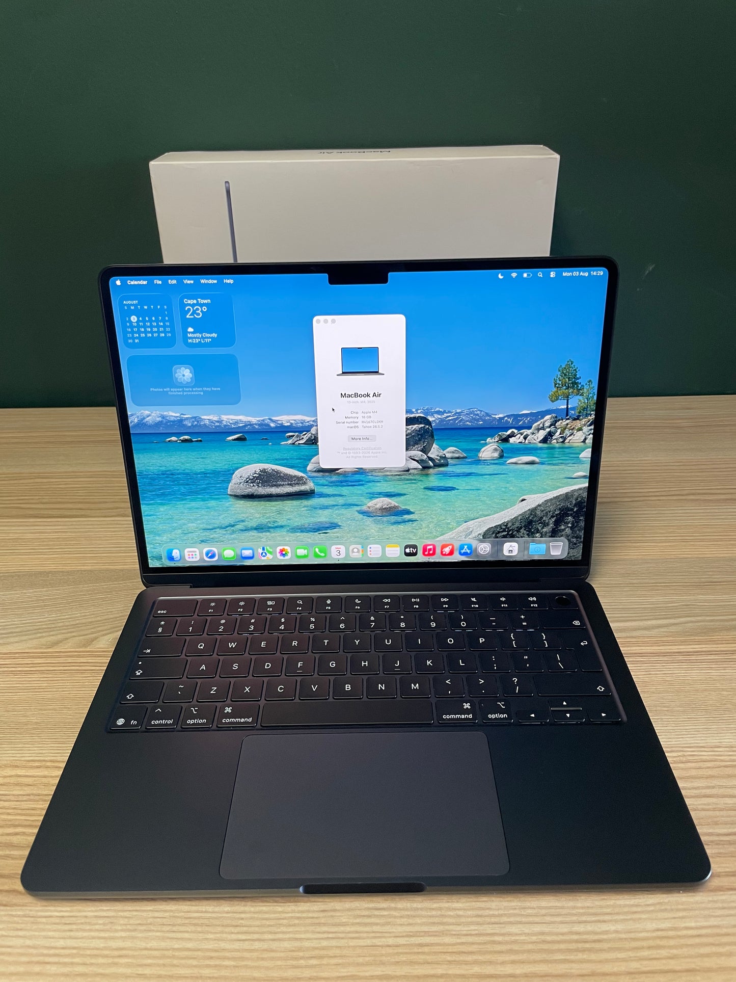 MacBook Air 13-inch | M4 Chip | 256GB | 16GB - Midnight (Pre-owned | A-Grade)