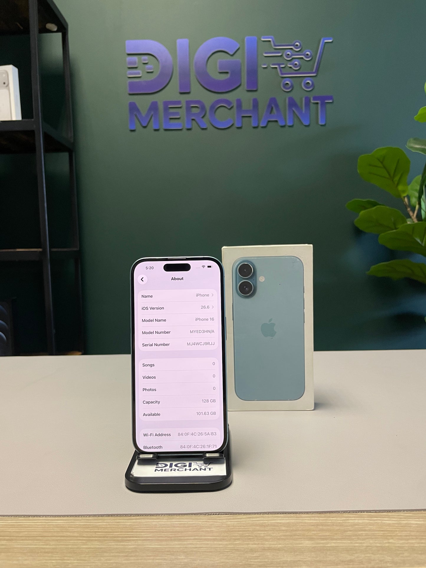 Apple iPhone 16 128GB - Teal (Pre-owned | B-Grade)