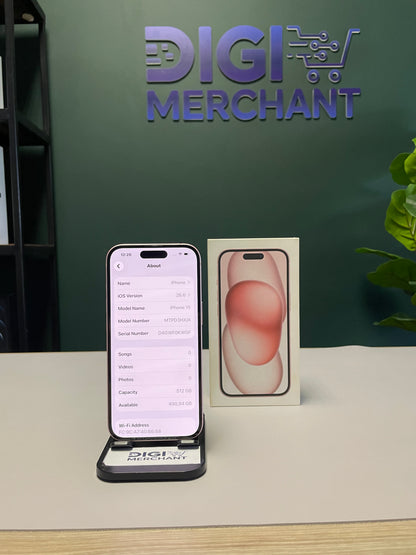 iPhone 15 512GB - Pink (Pre-owned | A-Grade)