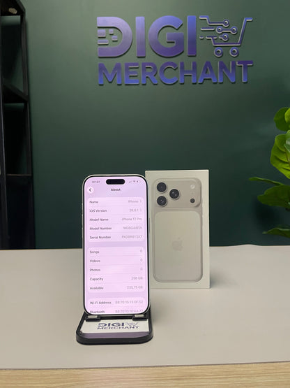 iPhone 17 Pro 256GB - Silver (Pre-owned | A-Grade)