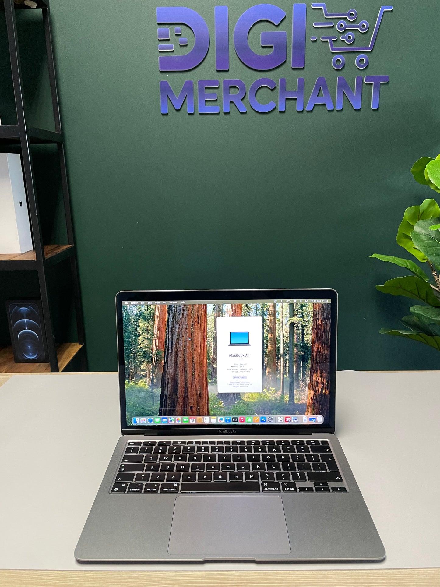 MacBook Air M1 - 256GB - Space Grey (Pre-owned |B-Grade)