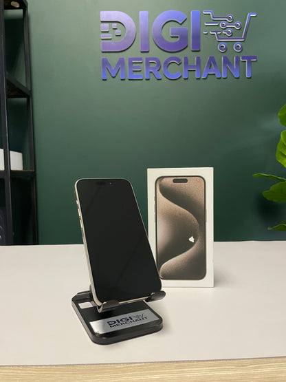 iPhone 15 Pro 256GB - Natural Titanium (Pre-owned | B-Grade)