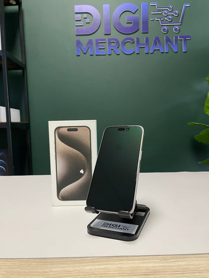 iPhone 15 Pro 256GB - Natural Titanium (Pre-owned | B-Grade)