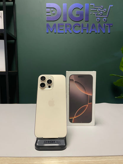 iPhone 16 Pro Max 512GB - Desert Titanium (Pre-owned | B-Grade)