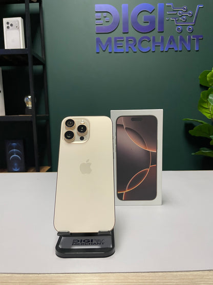 iPhone 16 Pro Max 1TB - Desert Titanium (Pre-owned | Pristine)