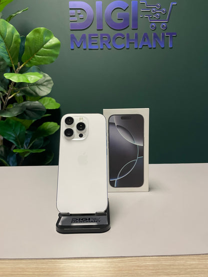 iPhone 16 Pro 512GB - White Titanium (Pre-owned | Pristine)