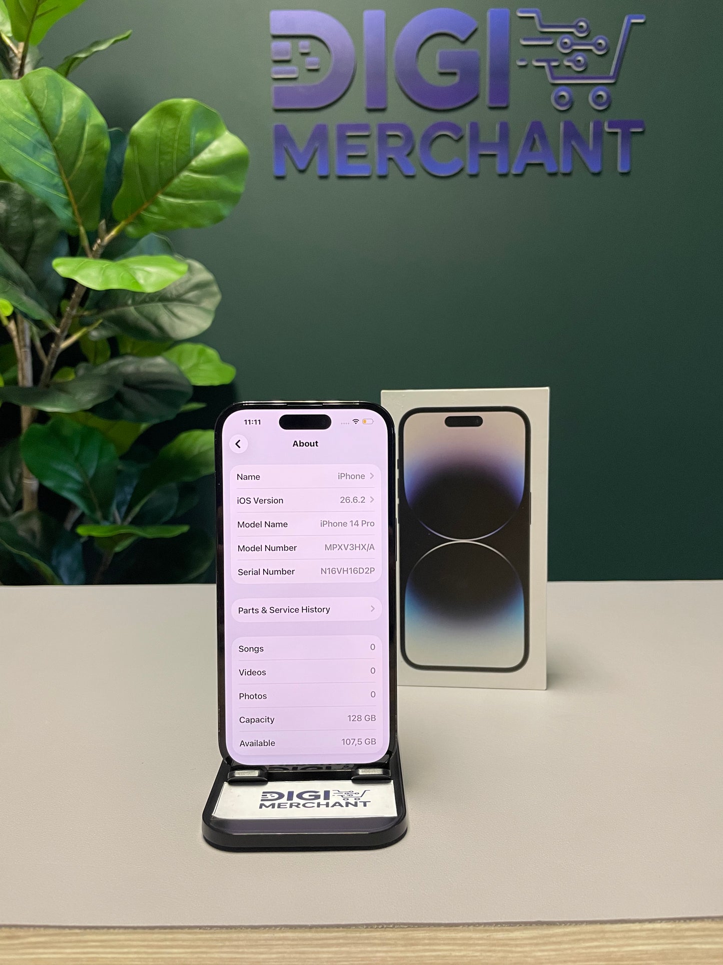 iPhone 14 Pro 128GB - Space Black (Pre-owned | B-Grade)
