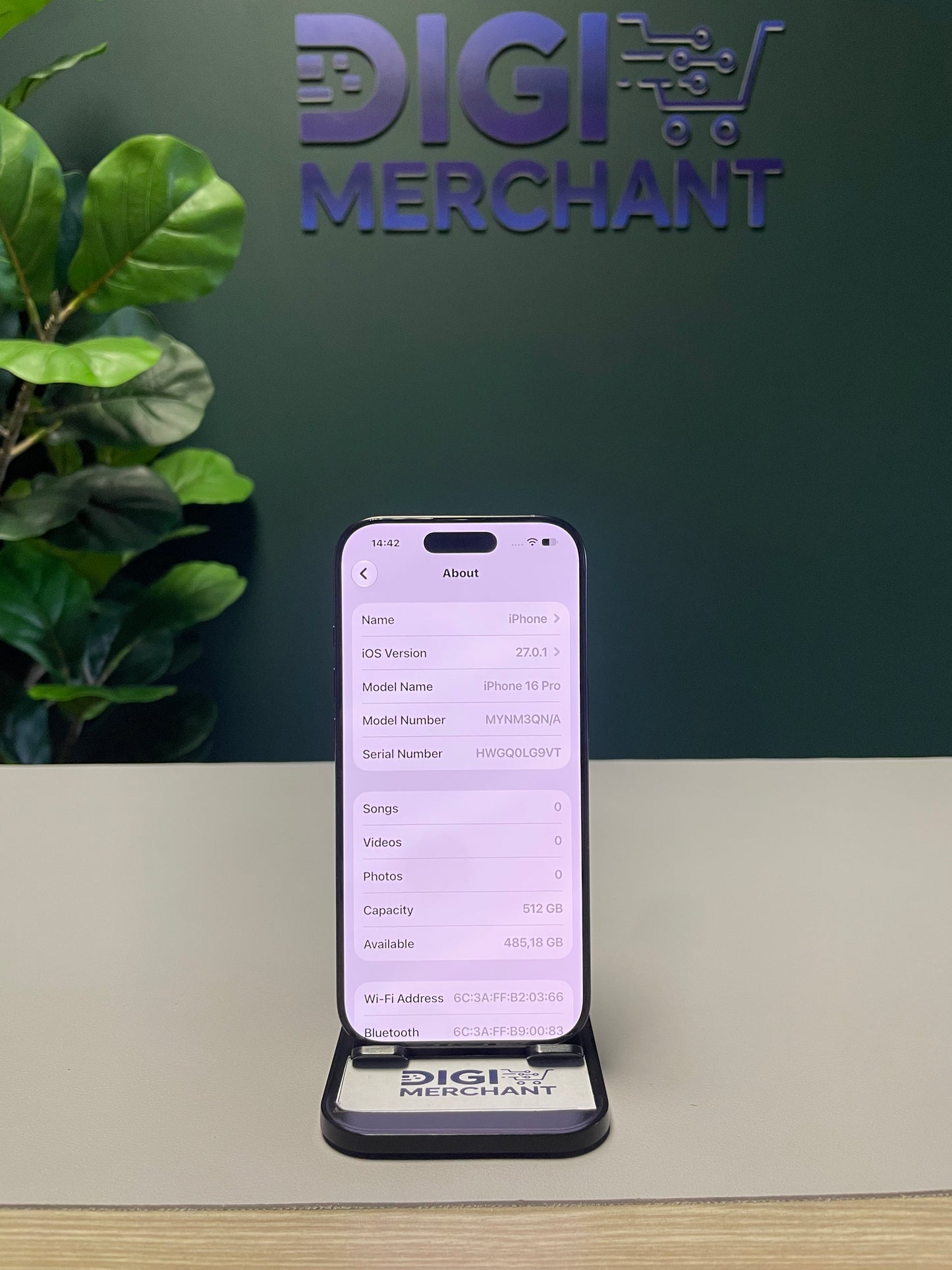 iPhone 16 Pro 512GB - Black Titanium (Pre-owned |A-Grade)