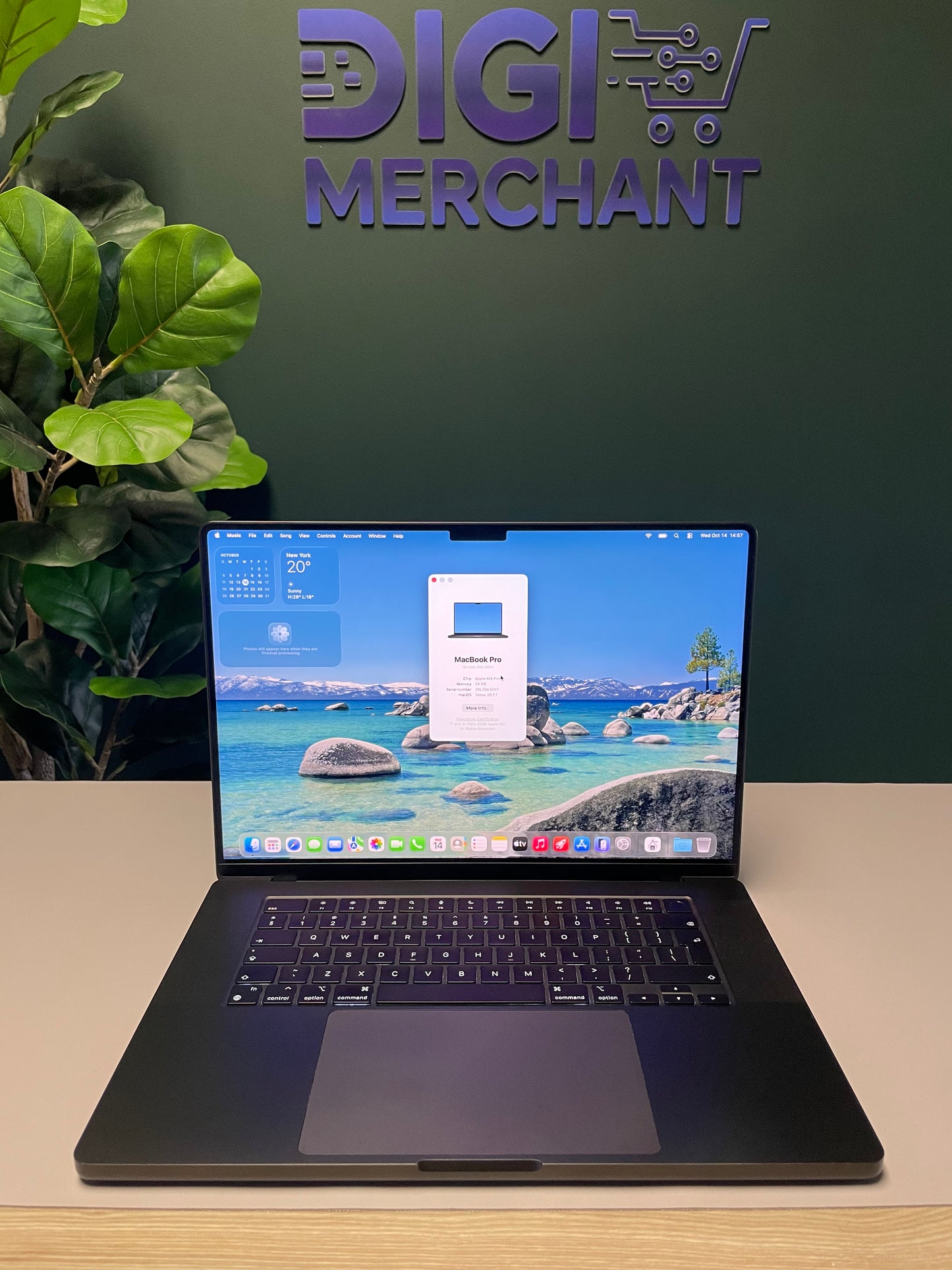 MacBook Pro 16-inch With M4 Pro Chip 512GB | 24GB - Space Black (Pre-owned |A-Grade)