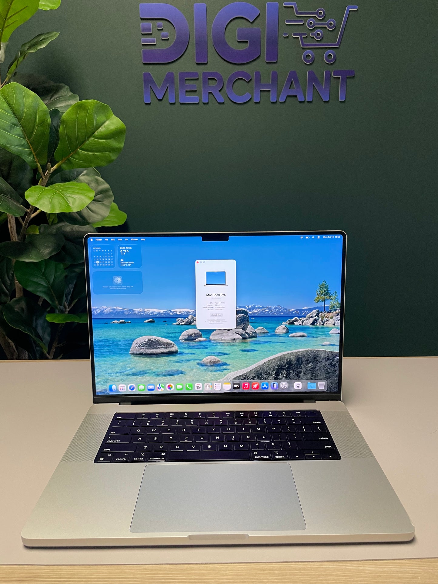 MacBook Pro 16-inch With M1 Pro Chip 512GB | 32GB - Silver  (Pre-owned | A-Grade)