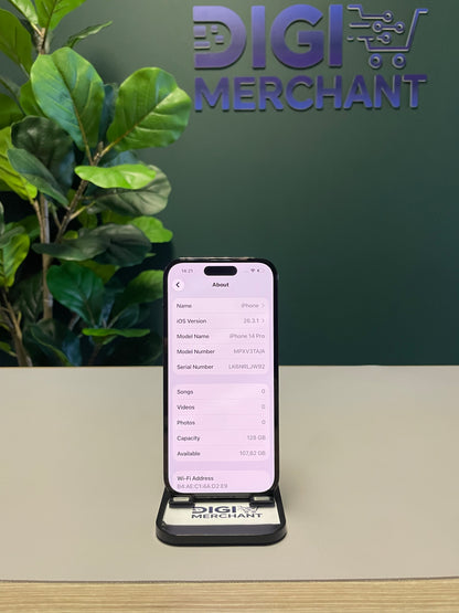 iPhone 14 Pro 128GB - Space Black (Pre-owned | Pristine)