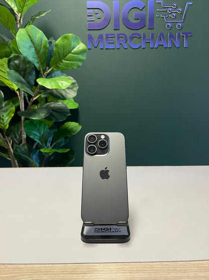 iPhone 15 Pro 128GB - Black Titanium (Pre-owned | A-Grade)