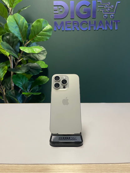 iPhone 15 Pro 256GB - Natural Titanium (Pre-owned | A-Grade)