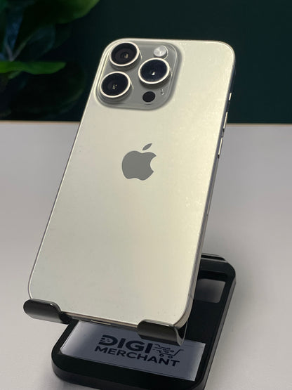 iPhone 15 Pro 256GB - Natural Titanium (Pre-owned | A-Grade)