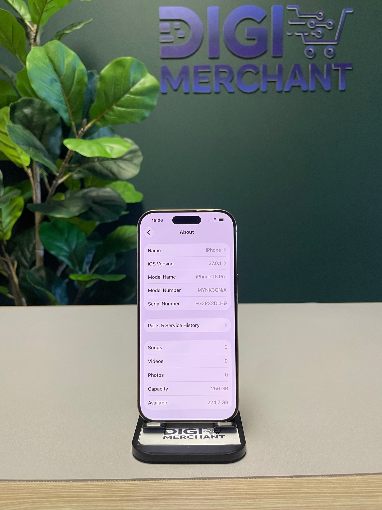 iPhone 16 Pro 256GB - Desert Titanium (Pre-owned | Pristine)