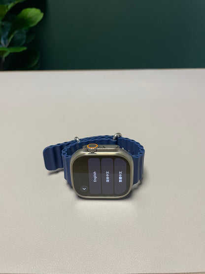 Apple Watch Ultra 1 Titanium Case With Blue Band (Pre-owned | A-Grade)