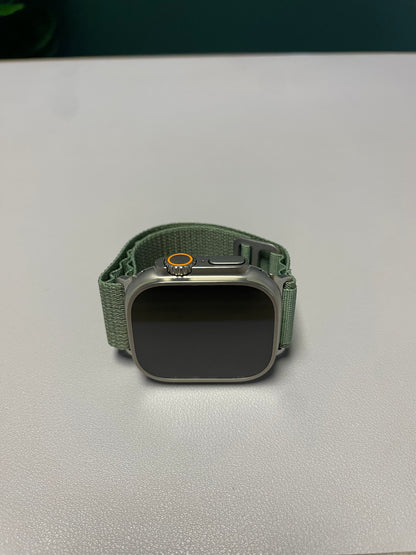 Apple Watch Ultra 2 Titanium Case With Green Alpine Loop (Pre-owned | Pristine)