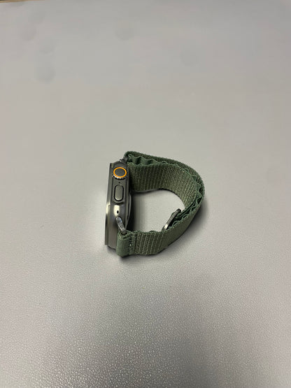 Apple Watch Ultra 2 Titanium Case With Green Alpine Loop (Pre-owned | Pristine)