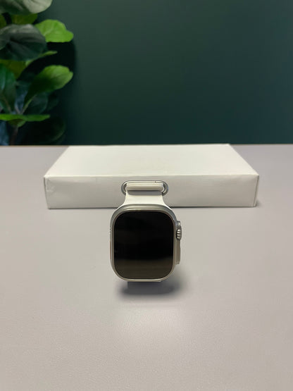 Apple Watch Ultra 2 Titanium Case With White Ocean Band (Pre-owned | Pristine)