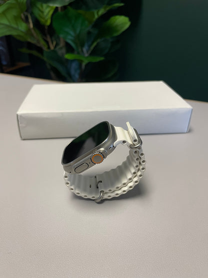 Apple Watch Ultra 2 Titanium Case With White Ocean Band (Pre-owned | Pristine)