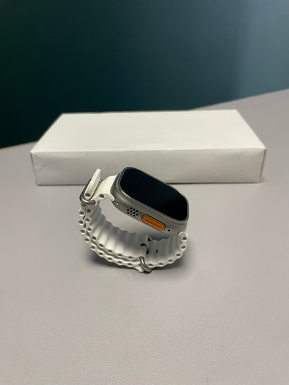 Apple Watch Ultra 2 Titanium Case With White Ocean Band (Pre-owned | Pristine)