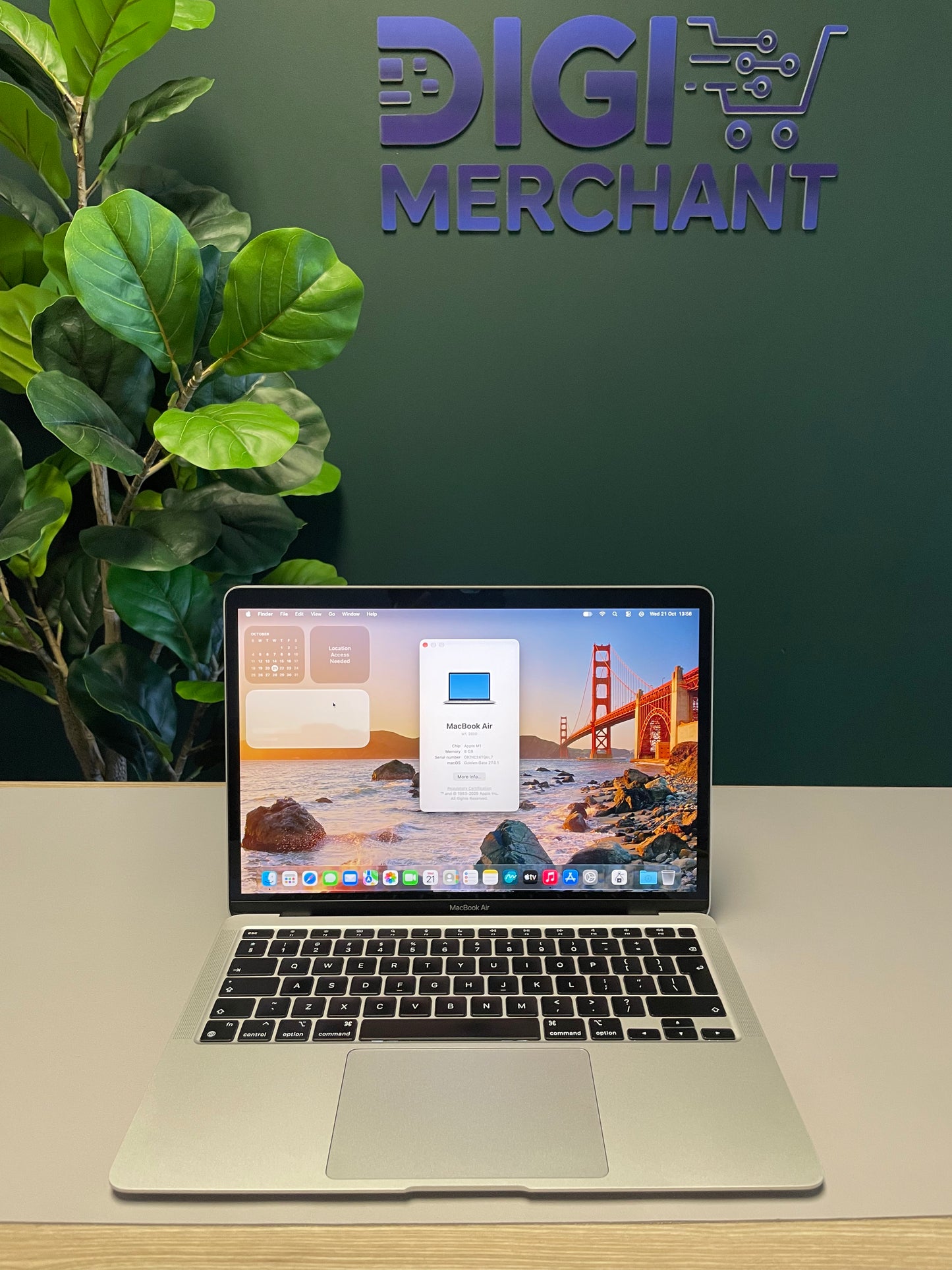 MacBook Air M1 - 256GB - Silver (Pre-owned | B-Grade)