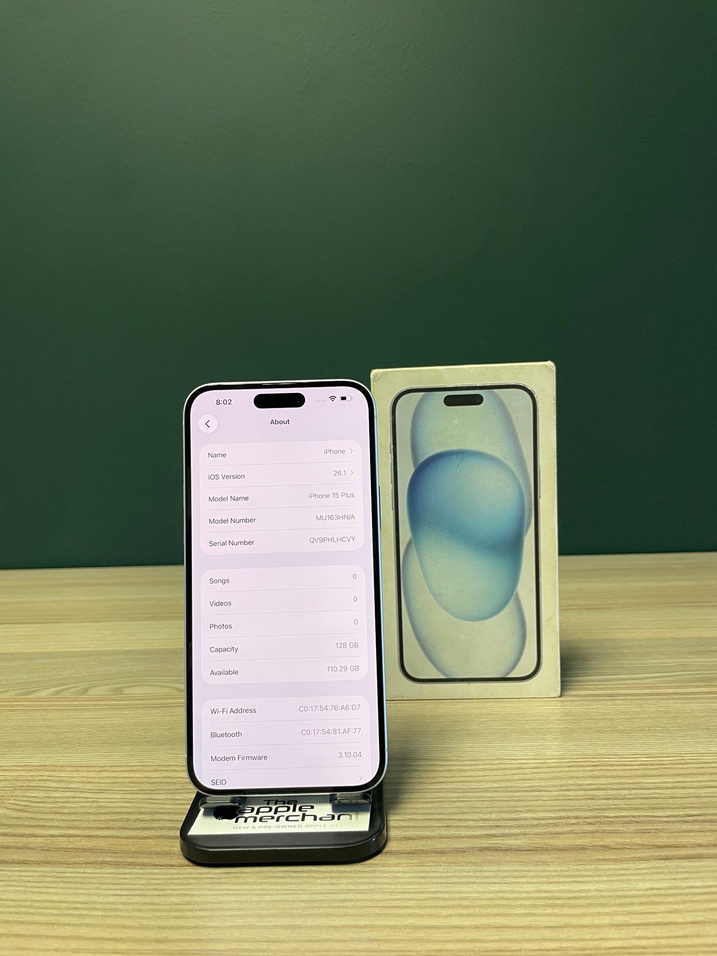iPhone 15 Plus 128GB - Blue (Pre-owned | B-Grade)