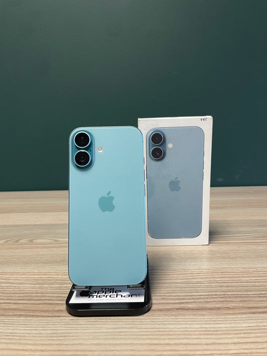 iPhone 16 128GB - Teal (Pre-owned)