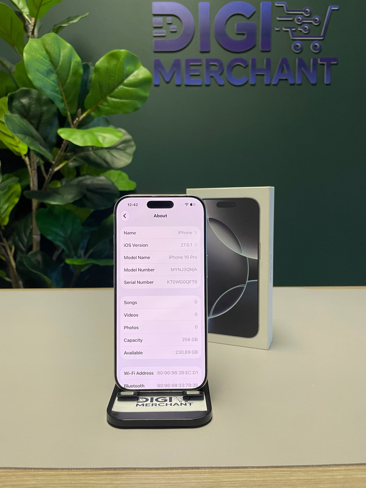 iPhone 16 Pro 256GB - White Titanium (Pre-owned | A-Grade)
