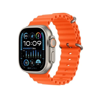 Apple Watch Ultra 2 Titanium Case With Orange Ocean Band (Pre-owned | B-Grade)